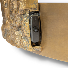 Load image into Gallery viewer, Solid bronze and resin Bog Oak, scuptural coffee table