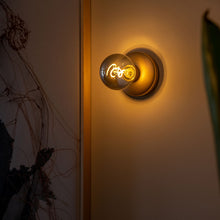 Load image into Gallery viewer, Humble Bee Wall light, gold smoked