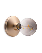 Load image into Gallery viewer, Humble Bee Wall light, gold smoked