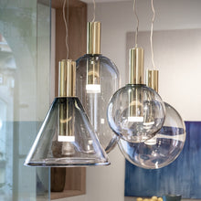 Load image into Gallery viewer, BOMMA Phenomena Pendant Capsule Smoke/Gold