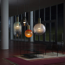 Load image into Gallery viewer, BOMMA Phenomena Pendant Cone Smoke/Silver