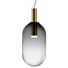 Load image into Gallery viewer, BOMMA Phenomena Pendant Capsule Smoke/Gold