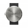 Load image into Gallery viewer, LEFF Tube watch D42 steel with black leather strap