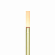 Load image into Gallery viewer, Graypants Wick rechargeable table light, USBC - brass