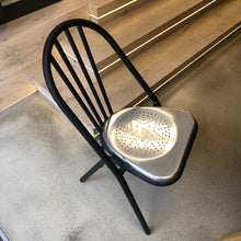 Load image into Gallery viewer, DCW Editions Chaise Surpil cafe chair - black & chrome