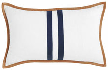 Load image into Gallery viewer, Paloma Living Riva Classica linen stripe white cushion (30 x 50)
