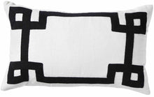 Load image into Gallery viewer, Paloma Living Linen key black cushion (30 x 50)