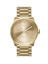 Load image into Gallery viewer, Tube Watch S42 brass (by Piet Hein Eek)