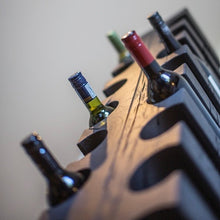 Load image into Gallery viewer, Large solid oak wine rack