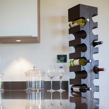 Load image into Gallery viewer, Large solid oak wine rack