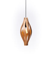 Load image into Gallery viewer, Cocoon Oak Pendant Light (small)