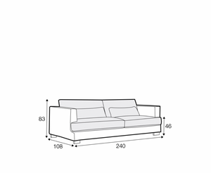 Brandon 3 seater