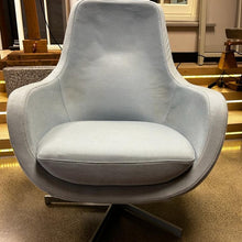 Load image into Gallery viewer, Stefani Swivel Armchair With Tilt, Light Grey
