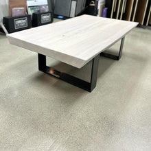 Load image into Gallery viewer, Oak Coffee Table White Finish
