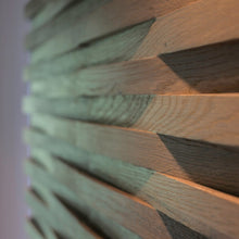 Load image into Gallery viewer, Solid oak &#39;wave&#39; wardrobe, smoked and white oiled
