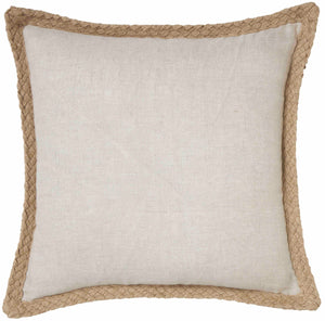 Jute linen sand cushion (50 x 50)