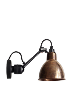 Lampe Gras Raw copper wall lamp 304 SW-BL