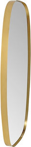 Nibbles Brushed Brass Mirror